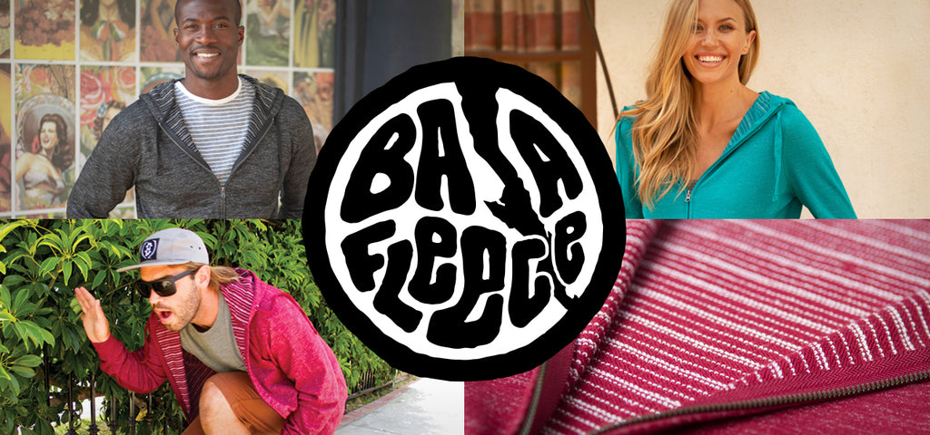 BAJA FLEECE - STRIPE FRENCH TERRY
