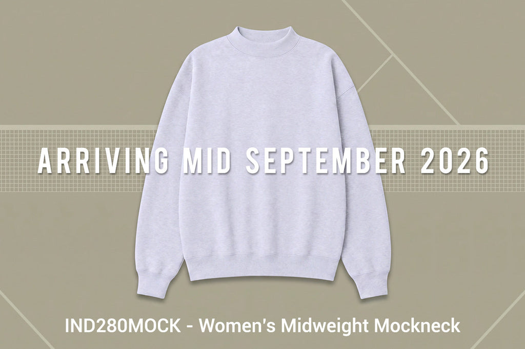 IND280MOCK Women's Midweight Mockneck | Premium 8.5 oz. Fleece