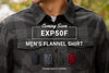 Coming Soon EXP50F Men's Flannel Shirt