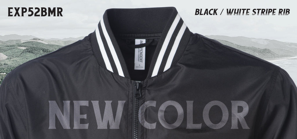 NEW LIGHTWEIGHT BOMBER JACKET COLOR