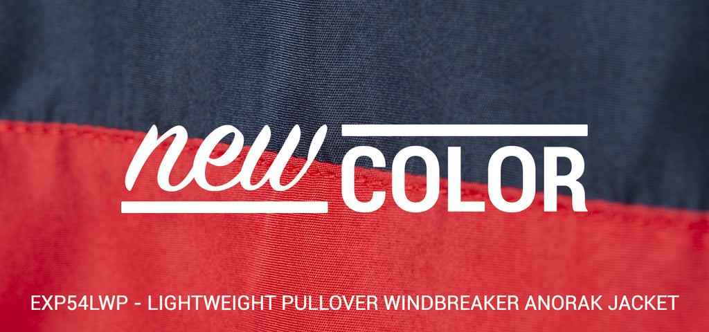 NEW COLOR - LIGHTWEIGHT PULLOVER WINDBREAKER ANORAK JACKET
