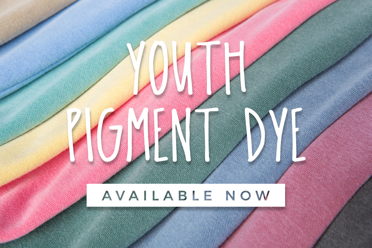 Youth Pigment Dye Hooded Pullover