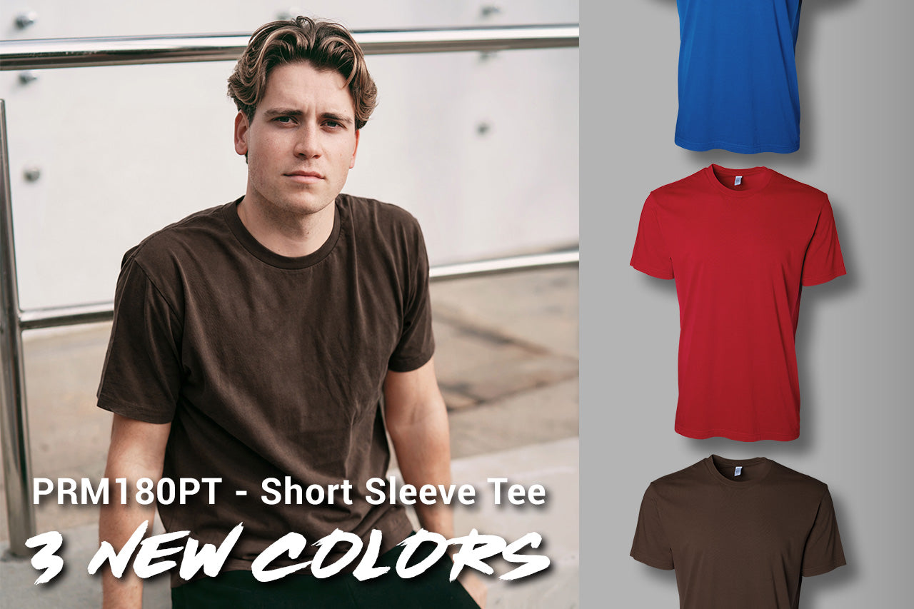 PRM180PT Now Available in Royal, Red & Brown