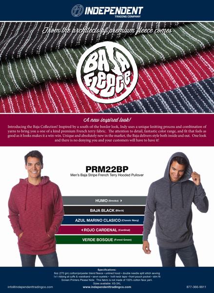 PRM22BP - Baja Pullover Now Available