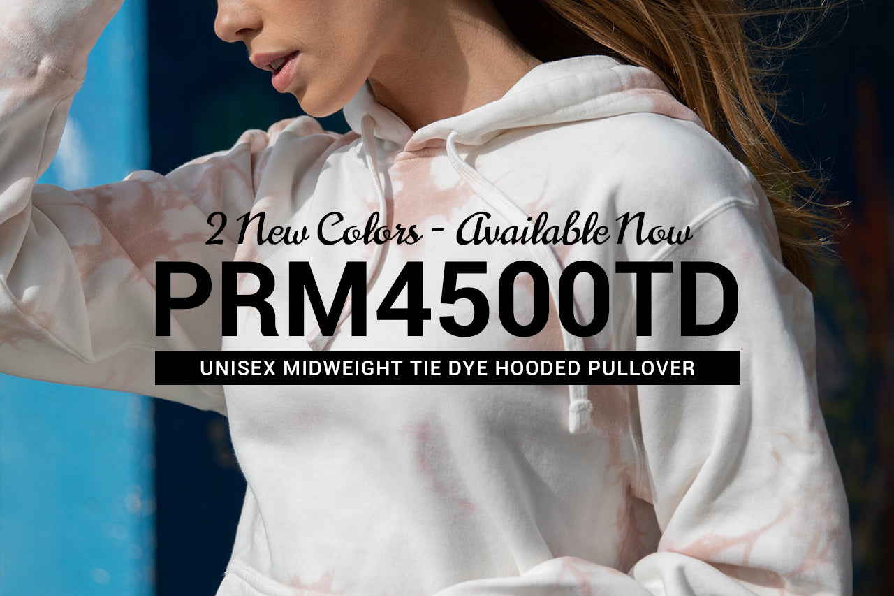 2 New Pullover Tie Dye Colors | PRM4500TD