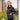 Women’s blank black puffer jacket with full front zip