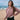 Women’s blank quarter-zip sweatshirt in Orchid