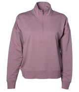 Independent Trading Company EXP15WPQ Women's Perform Quarter Zip Sweatshirt in Orchid