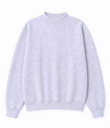 Independent Trading Co. IND280MOCK Women's Midweight Mockneck in color Ash Heather
