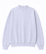 Independent Trading Co. IND280MOCK Women's Midweight Mockneck in color Ash Heather