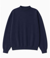 Independent Trading Co. IND280MOCK Women's Midweight Mockneck in color Classic Navy