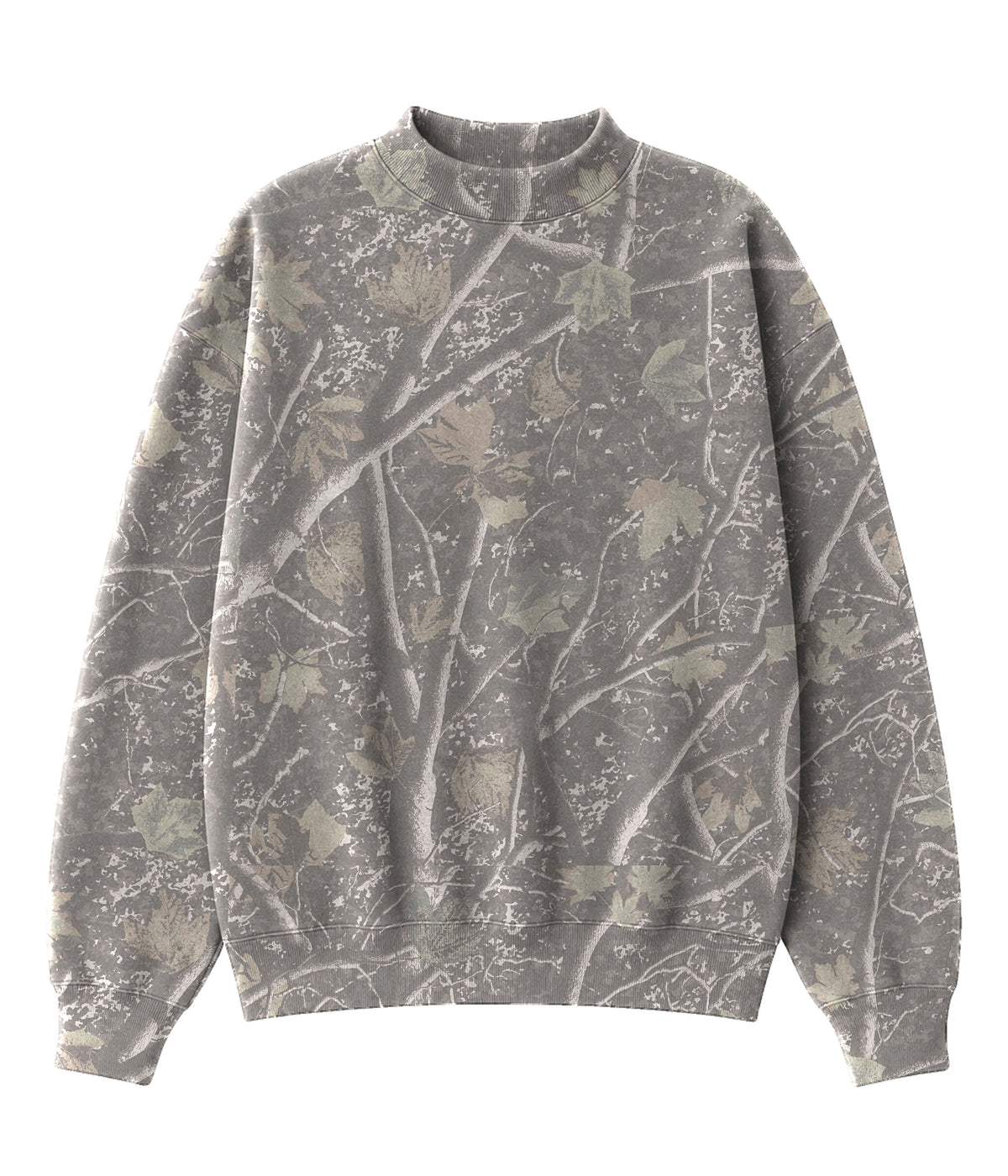 Deadwood Tree Camo IND280MOCK Women's Midweight Mockneck by Independent Trading Co.