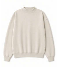Independent Trading Co. IND280MOCK Women's Midweight Mockneck in color Ivory