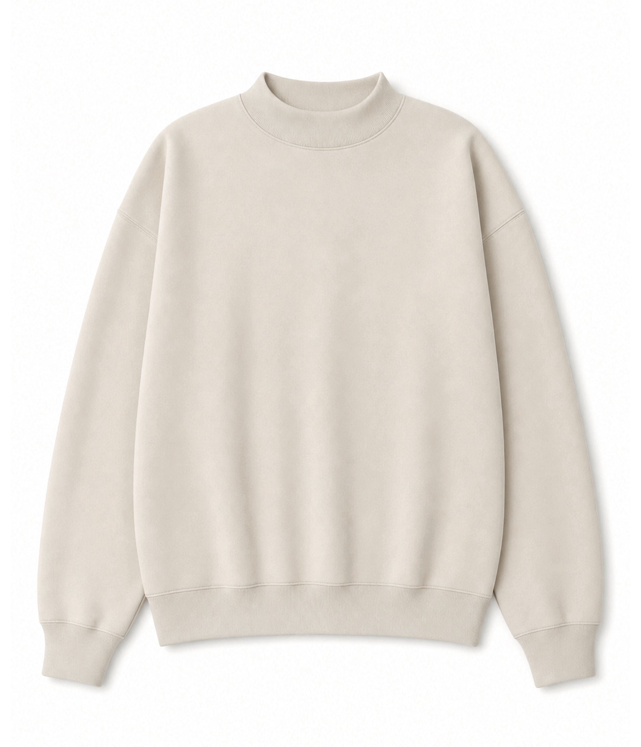 Independent Trading Co. IND280MOCK Women's Midweight Mockneck in color Ivory