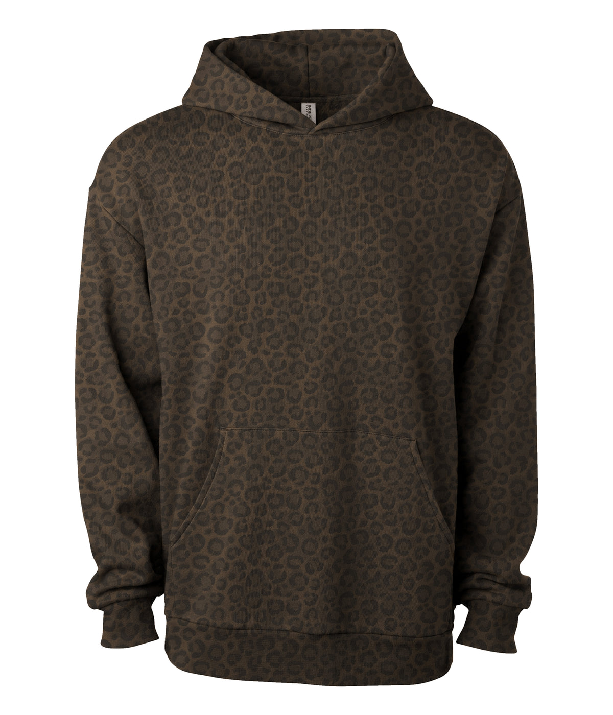 AVENUE Leopard 8.5oz/280gm Midweight Pullover Hood - Independent Trading Company
