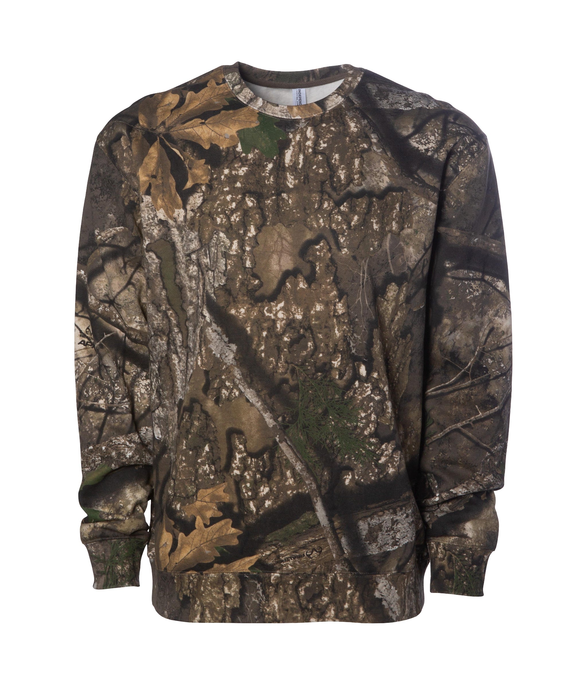 IND3000 10oz. Heavyweight Crew Neck Sweatshirt in Realtree APX - Independent Trading Co.