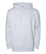 10oz. Heavyweight Pullover Hood IND4000 in Ash Heather - Independent Trading 