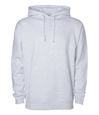 10oz. Heavyweight Pullover Hood IND4000 in Ash Heather - Independent Trading 