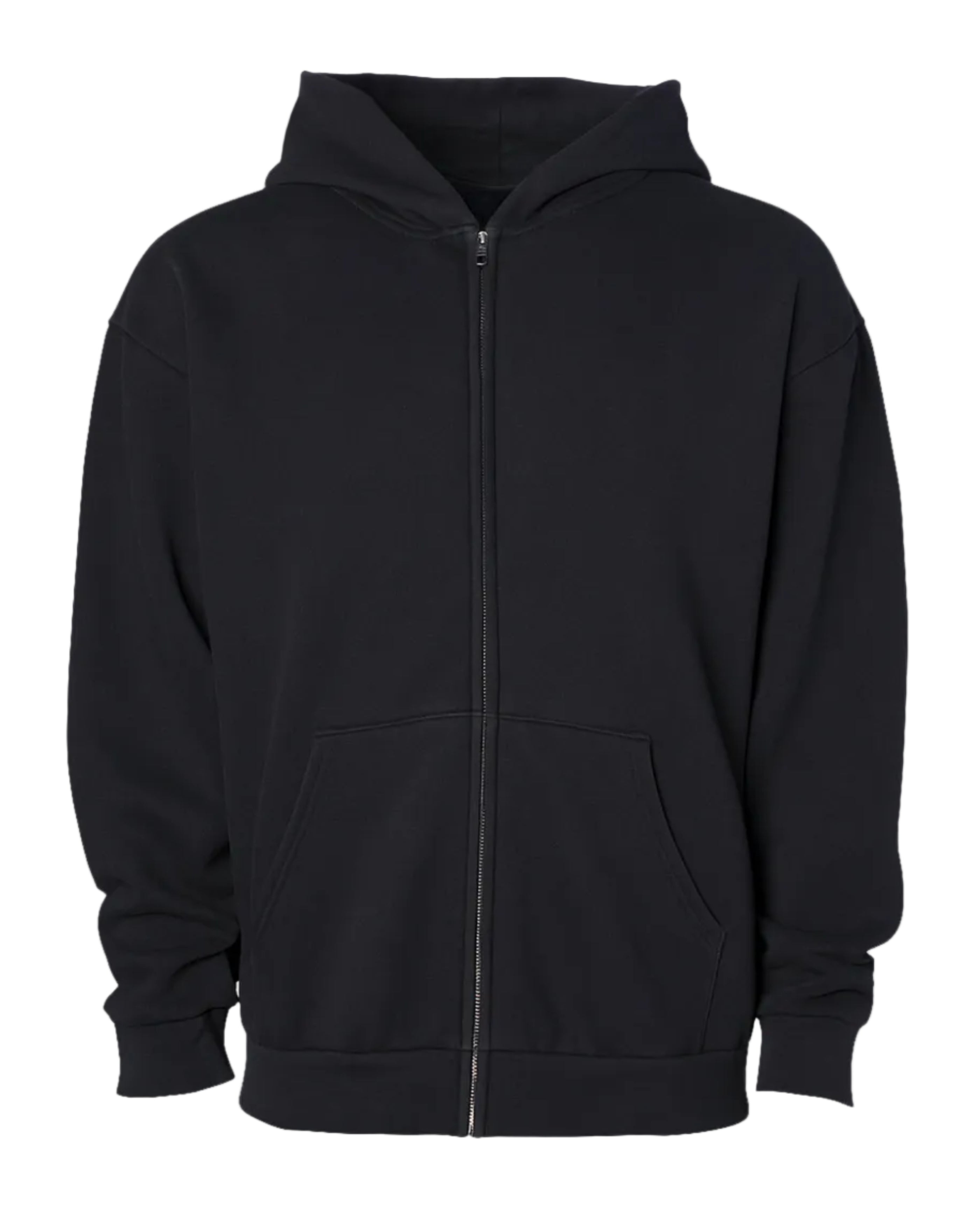 MAINSTREET 12.5oz/420gm Heavyweight Zip Hood | Independent Trading