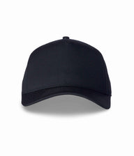 Independent Trading Co. Five-Panel Classic Twill Snapback Hat in color Black