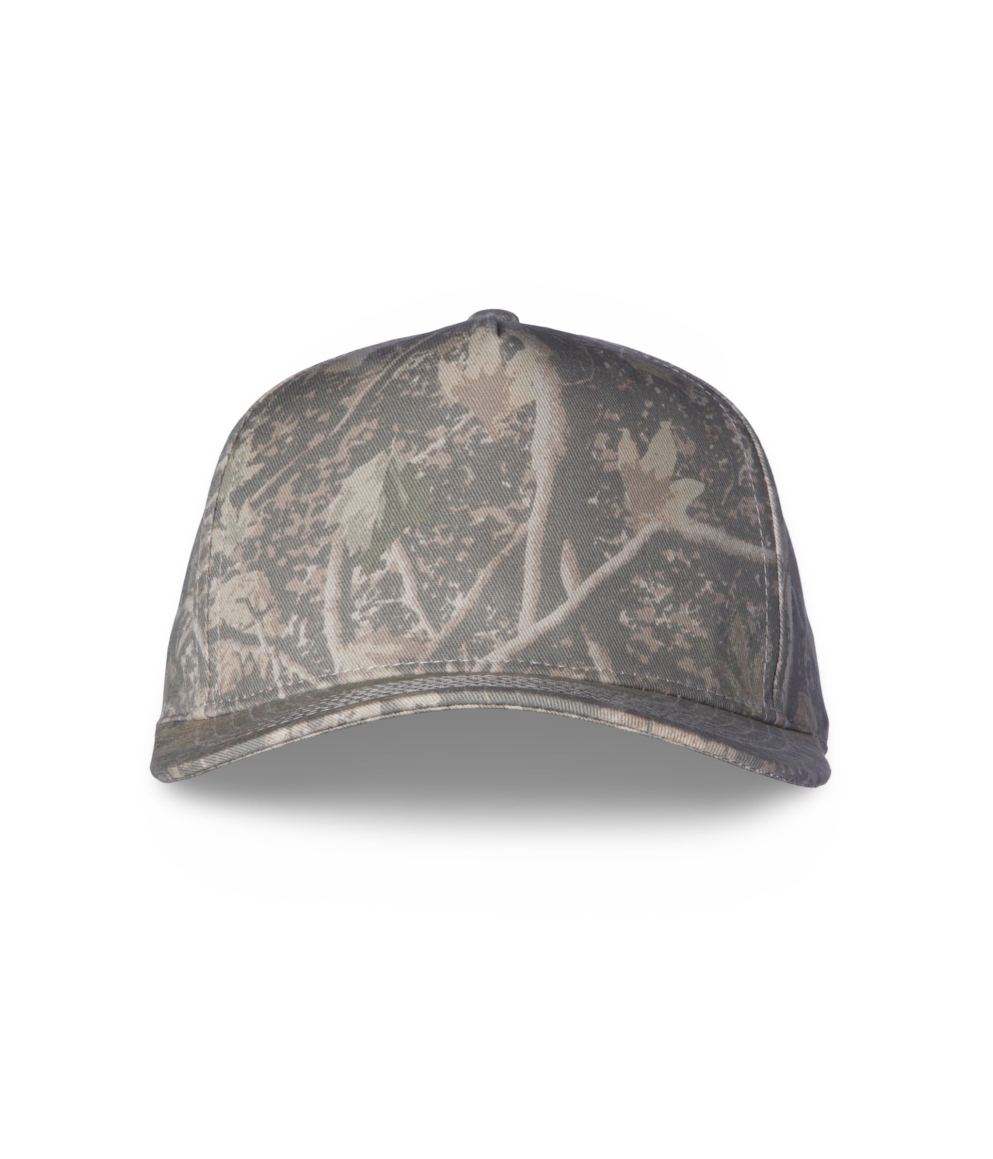 Independent Trading Co. Five-Panel Classic Twill Snapback Hat in color Deadwood Tree Camo