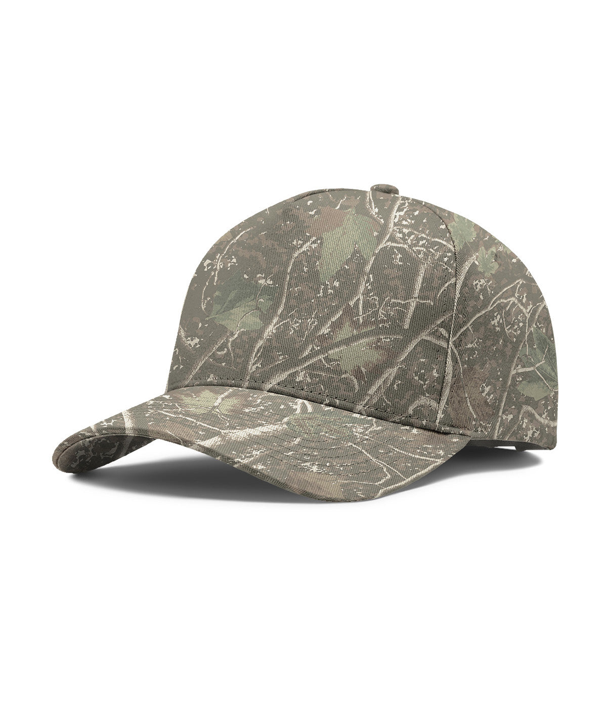 Deadwood Tree Camo Five Panel Twill Snapback Hat