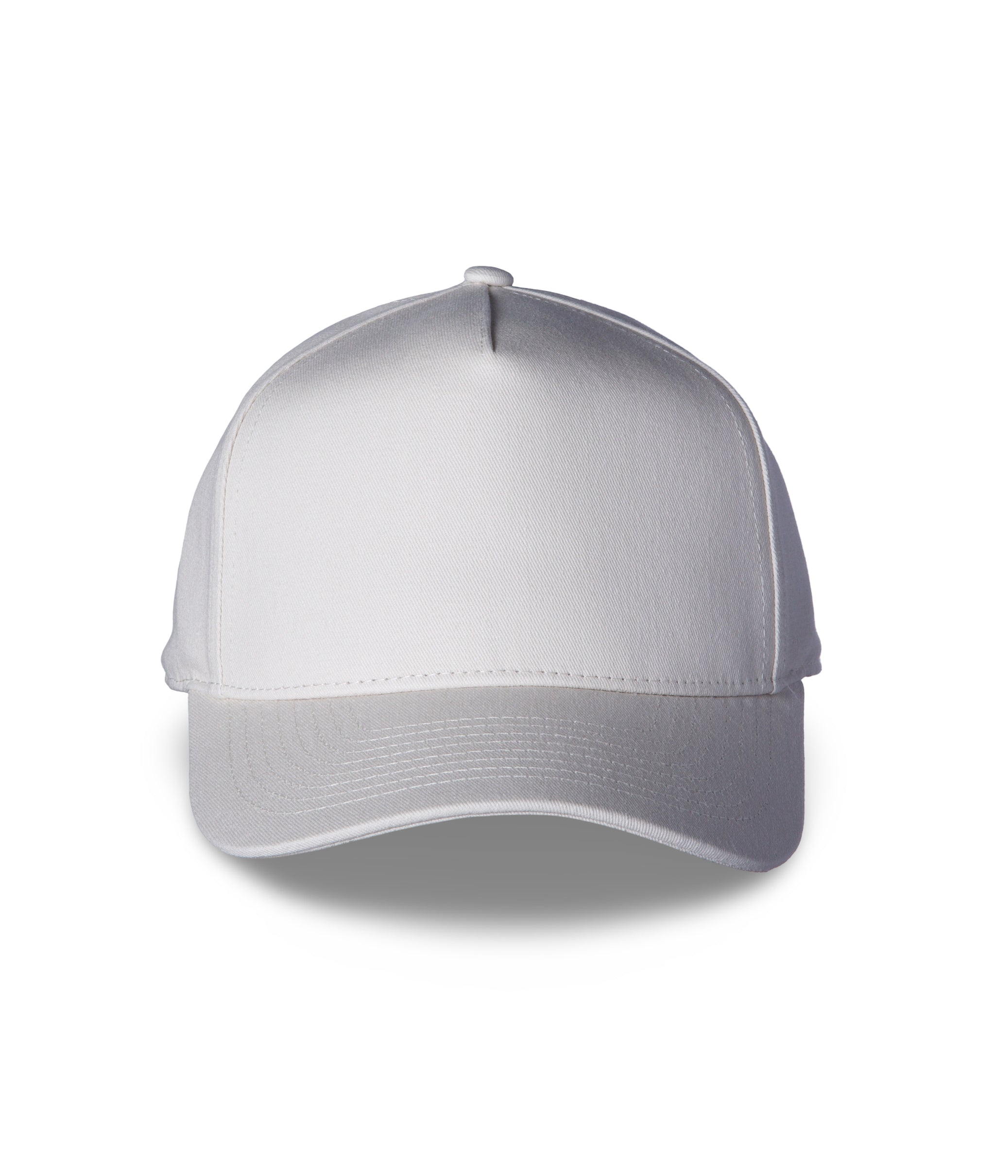 Independent Trading Co. Five-Panel Classic Twill Snapback Hat in color Ivory