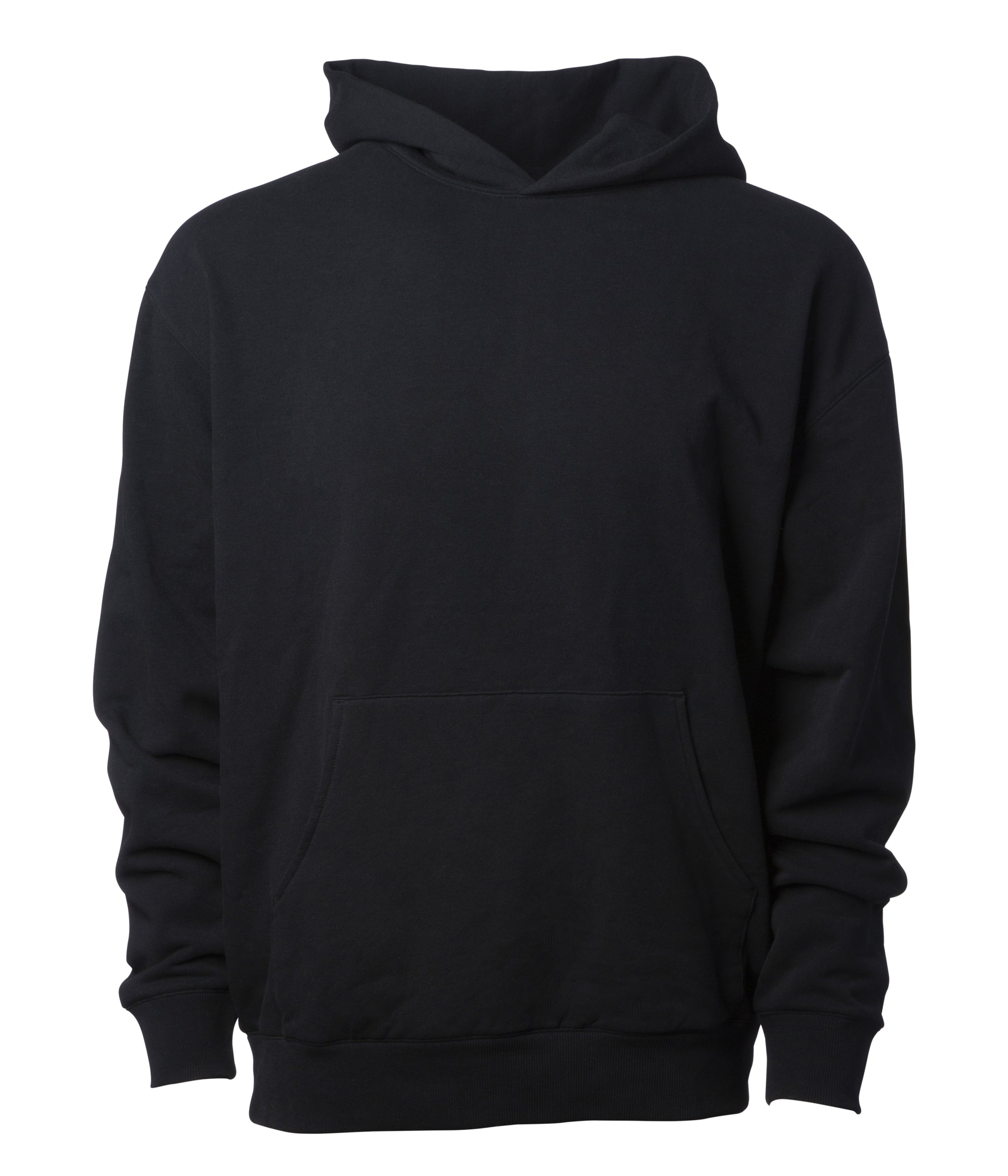 back hoodie with no drawcord