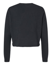 Womens Lightweight Crop Crew - Independent Trading Company