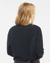 Womens Lightweight Crop Crew - Independent Trading Company