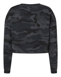 Womens Lightweight Crop Crew - Independent Trading Company