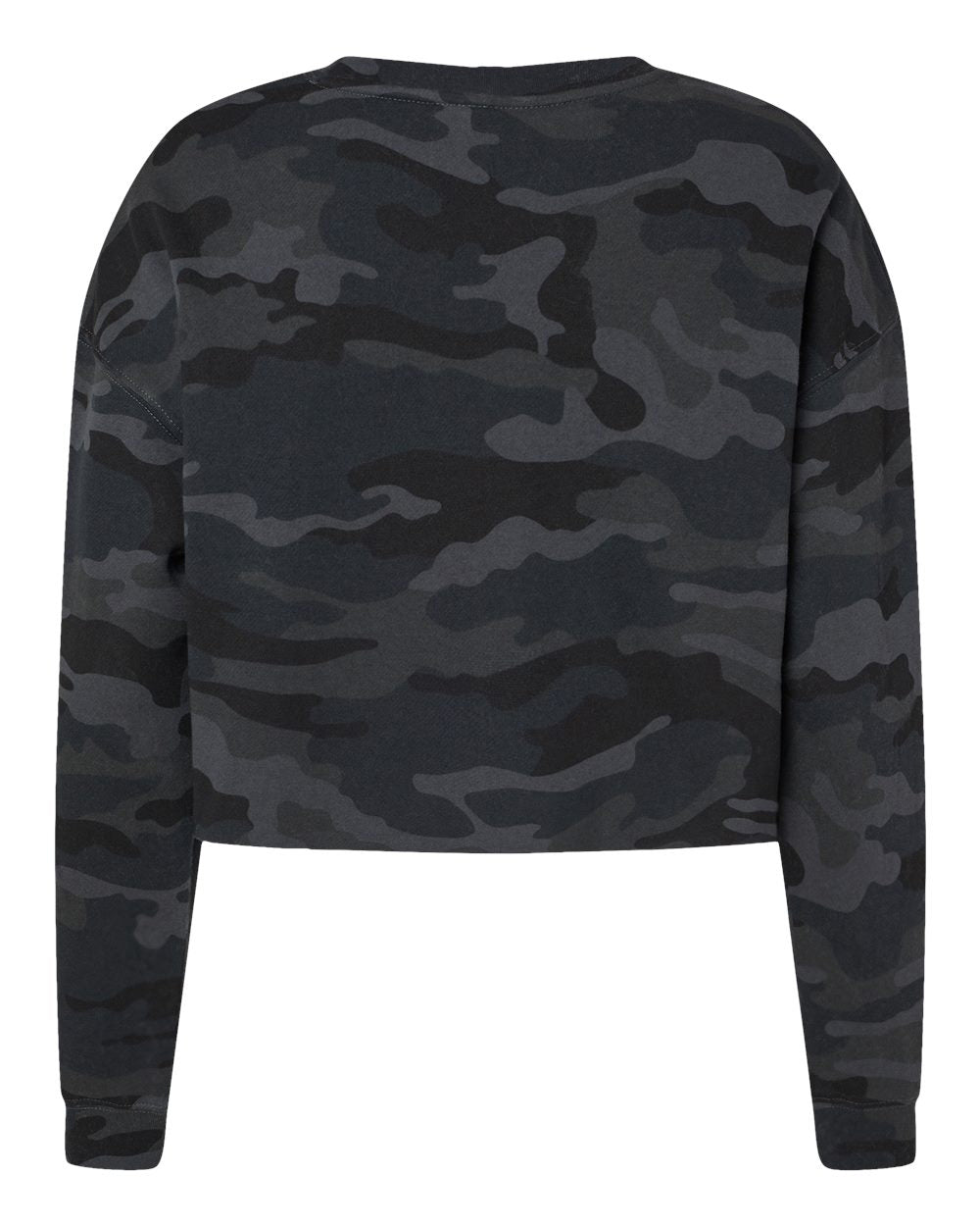 Womens Lightweight Crop Crew - Independent Trading Company