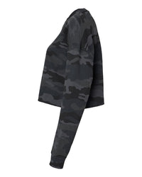 Womens Lightweight Crop Crew - Independent Trading Company