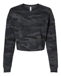 Womens Lightweight Crop Crew - Independent Trading Company