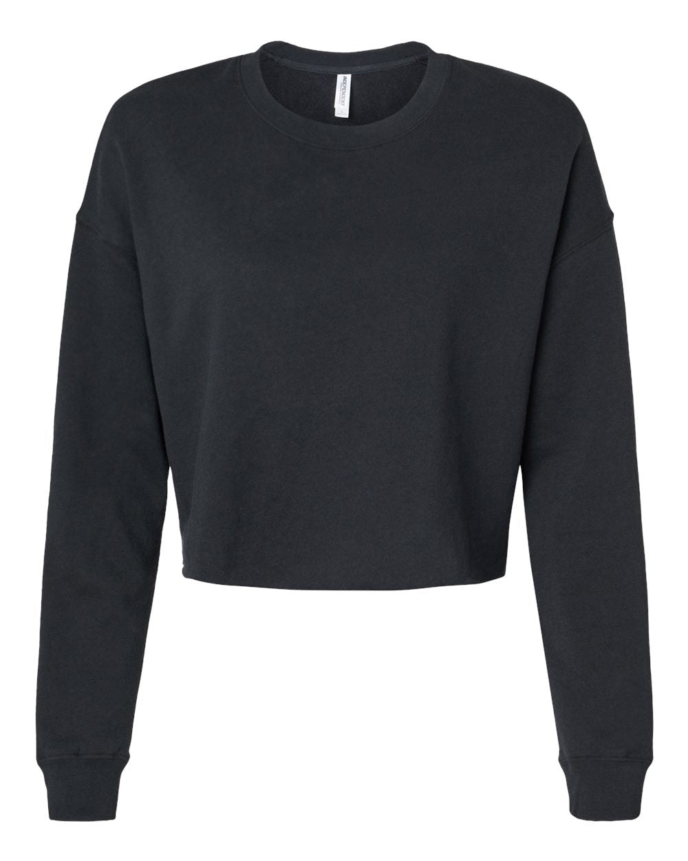 Womens Lightweight Crop Crew - Independent Trading Company