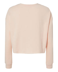 Womens Lightweight Crop Crew - Independent Trading Company