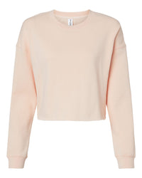 Womens Lightweight Crop Crew - Independent Trading Company
