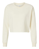Womens Lightweight Crop Crew - Independent Trading Company