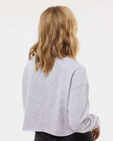 Womens Lightweight Crop Crew - Independent Trading Company