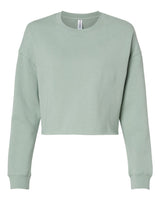 Womens Lightweight Crop Crew - Independent Trading Company