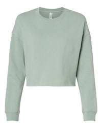 Womens Lightweight Crop Crew - Independent Trading Company