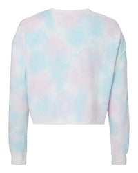 Womens Lightweight Crop Crew - Independent Trading Company