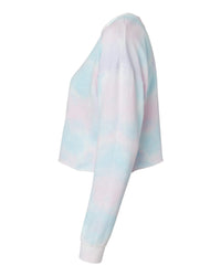 Womens Lightweight Crop Crew - Independent Trading Company