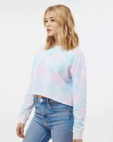 Womens Lightweight Crop Crew - Independent Trading Company