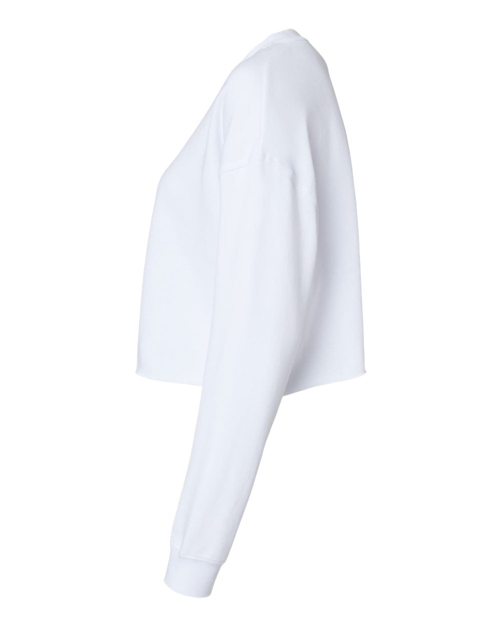 Womens Lightweight Crop Crew - Independent Trading Company