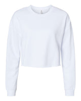 Womens Lightweight Crop Crew - Independent Trading Company