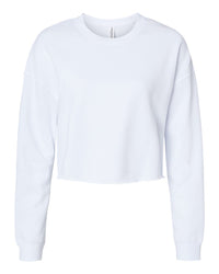 Womens Lightweight Crop Crew - Independent Trading Company