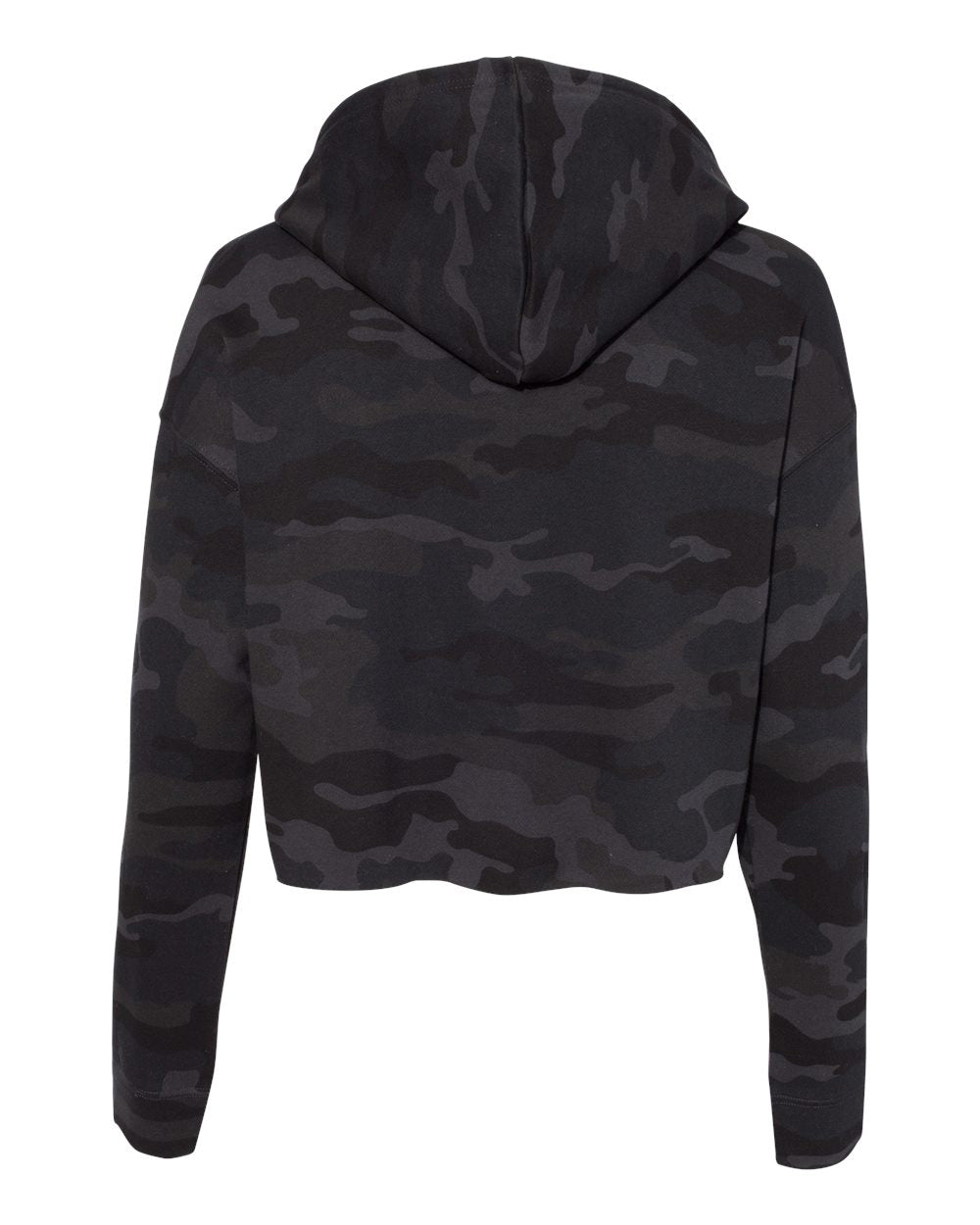 Tシャツ・カットソー HUECLOSET Pigment Cropped Hooded Zip-Up Cropped Scrap Panda Hoodie! | Xyla Foxlin