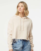 Womens Lightweight Crop Hood - Independent Trading Company