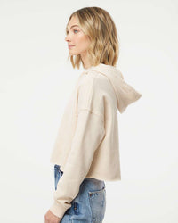Womens Lightweight Crop Hood - Independent Trading Company